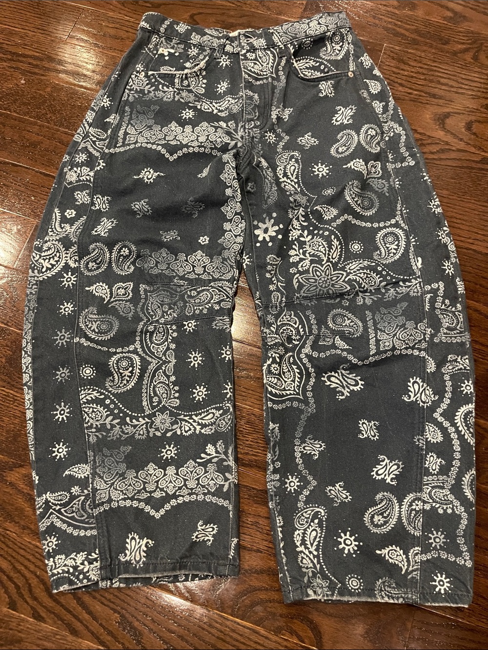 We The Free Bandana Print Pants Size 27